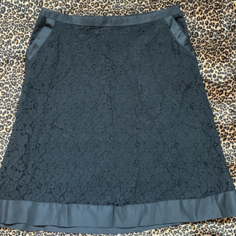 Lace A-line skirt
